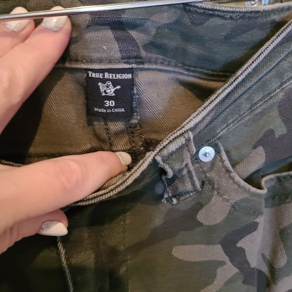 True Religion Camo Jeans - Picture 4 of 8